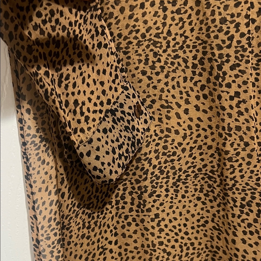 Sheer Leopard Print Tunic / Coverup - Picture 5 of 7